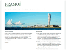 Tablet Screenshot of pramo.se